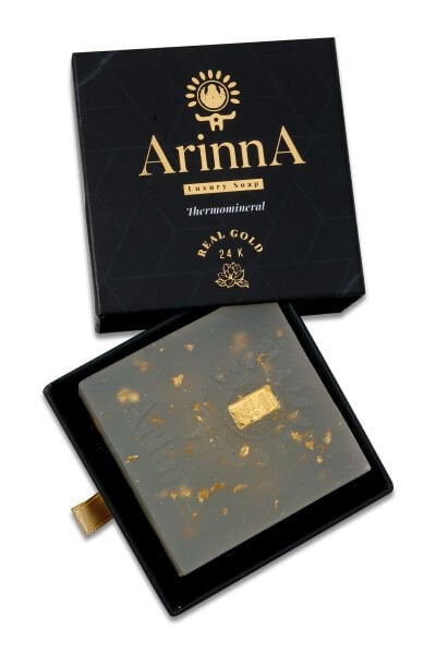 ArinnA Thermomineral 24K Real Gold Soap 130 gr